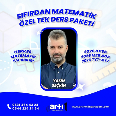 SIFIRDAN MATEMATİK TEK DERS 