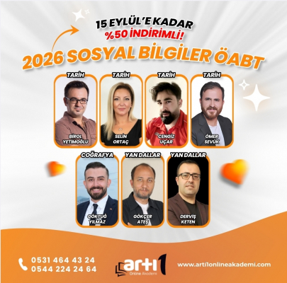 2026 SOSYAL BİLGİLER ÖABT ERKEN KAYIT 
