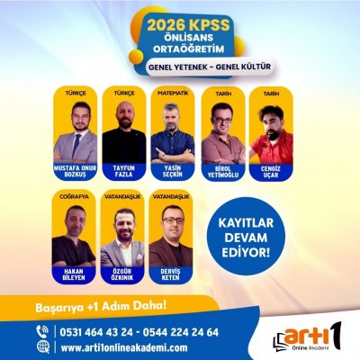 2026 KPSS O.ÖĞRETİM EKİM AYI PAKETİ