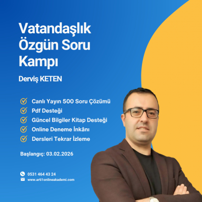 500 VIP VATANDAŞLIK SORU KAMPI