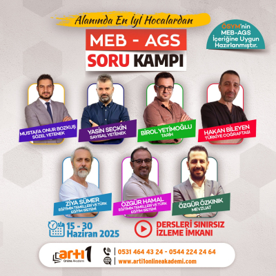 2025 MEB - AGS SORU ÇÖZÜM KAMPI (CANLI) 