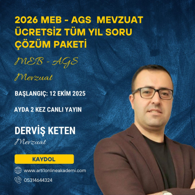 ÜCRETSİZ 2026 MEVZUAT SORU ÇÖZÜMÜ